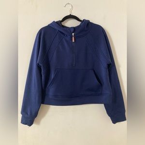Laslulu Cropped Quarter zip hoodie, Women’s Medium